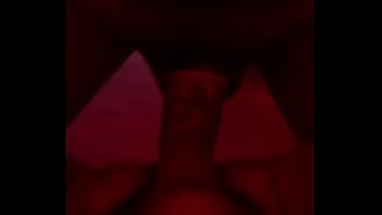 Preview 2 of Toy Under - Blowjob in a red room