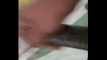 Preview 3 of Son Test Mom - Long dick jerking cum out