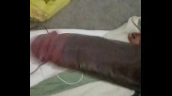 Preview 1 of Son Test Mom - Long dick jerking cum out