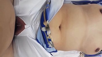 Preview 3 of Trish Stratus Sex Boy Pussy - Chịch c&ocirc_ gi&aacute_o mặc &aacute_o d&agrave_i ngon v&atilde_i