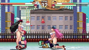 Preview 2 of Mom Teach For Son Innocent Fuck - MUGEN Mayl dummy Showcase   Powergirl
