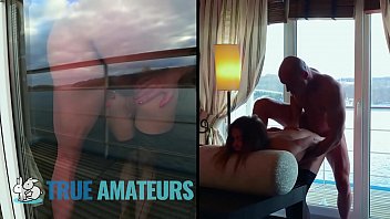 Preview 3 of Creamy Japan - Hot fit couple love anal on vacation - Trueamateur