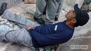 Preview 2 of Jav Step Dad - Na hora do almo&ccedil_o a pausa pra foder!