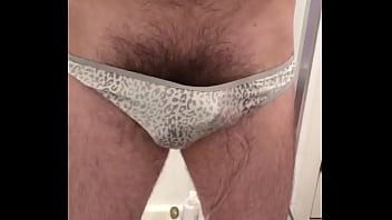 Preview 3 of Tjech Teen - Pissing my wife&rsquo_s panties