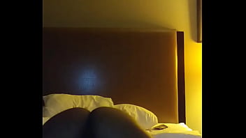 Preview 3 of Verunca James - My Sexy Ebony Girlfriend Plays With Her Pussy In The Hotel