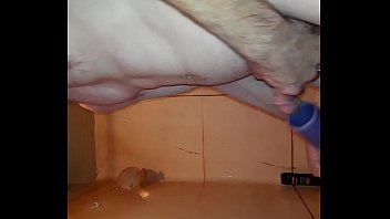 Preview 3 of Seha Janda - Riding bat with cum sucking vacuum