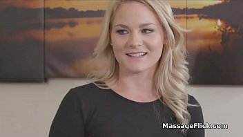 Preview 2 of New 2019 Sex - Threesome pussy eating and tribbing massage with roomies