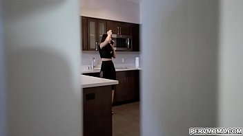 Preview 1 of Sineline Xxx Video - Hot and busty stepmom Crystal Rush is in for a huge surprise when she comes home early and gets a quick fuck session with horny stepson.