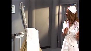 Preview 1 of Very Old Granny Pussy - Smoking hot ebony nurse gives oral to a doctor then he bangs her