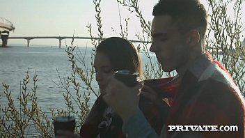 Preview 1 of Romantic Sex In America - Private.com - y. Vikalita Pussy Pounded On Floor!