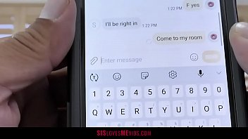 Preview 1 of Title Eva Notty - Horny Teen Fucks Her Stepbro After He Texts Her Dick Pics