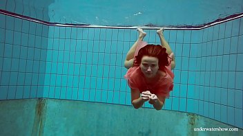 Preview 2 of The Romatyk Sax - Hot Deniska underwater naked teen