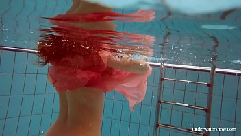 Preview 3 of The Romatyk Sax - Hot Deniska underwater naked teen