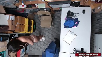 Preview 2 of New Fakings Espanol - Officer fucks female fraud card user