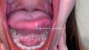 Preview 3 of Son Froce Sex Mom - Mouth Fetish - Ziva&#039_s Mouth