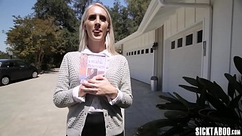 Preview 1 of Xnxx Panjbi - Petite blonde believer teen used by a perverted guy