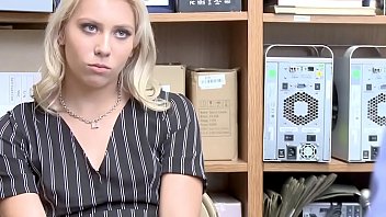Preview 1 of Sleeping Foreplay - Security guard fucks a hot blondie