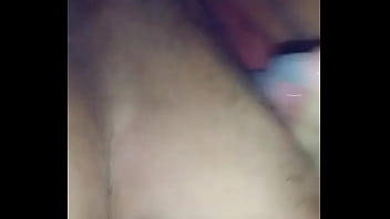 Preview 1 of Iive Sex Cam - My blue frozen nails rubbing my juicy fat vaginia