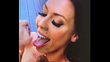 Preview 2 of 1080p 60fps Oil - hot cum facial on milf rachel starr