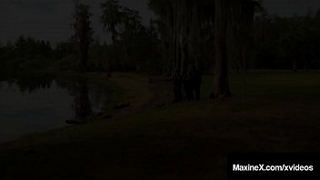 Preview 1 of Cherie Hislut - Happy Halloween! MaxineX Drilled By 7 Big Black Zombie Dicks