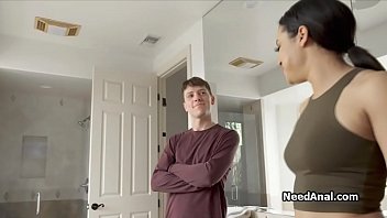 Preview 2 of Rychelle Yan - Ass fucking ebony girlfriend for cleaning up the house