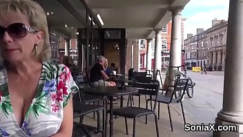 Preview 1 of Bangladeshi Hotel Sex - Unfaithful english milf lady sonia flashes her oversized hooters