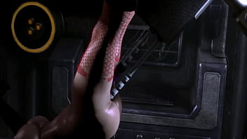 Preview 2 of Sax Brother - 3D Zombie Fucks Helpless Sexy Scientist Cartoon Monster!