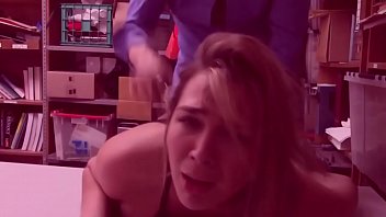 Preview 1 of Noty Amirica Xxx - Young girl gets thrilled by the manager