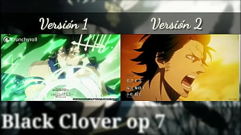 Preview 4 of Kiv Xxxcom - Black clover opening 7 v1 v2