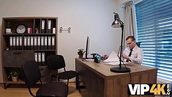 Preview 1 of Damad Shas - VIP4K. Arina Shy came to get a loan and to cheat on her husband