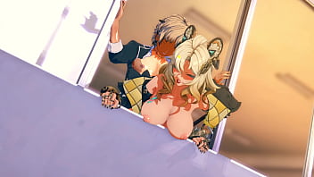 Preview 2 of Poorno Porn - 原神 シロネン　モーション   ダメージボイス
