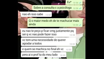 Preview 2 of All Brazzer Porn House 2018 - Egirl comendo o o cu de outra egirl por mensagem