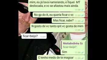 Preview 4 of All Brazzer Porn House 2018 - Egirl comendo o o cu de outra egirl por mensagem