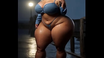 Preview 3 of Big Nipples Indian - Thick ladies in the rain animations (AI Generated)