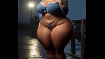 Preview 4 of Big Nipples Indian - Thick ladies in the rain animations (AI Generated)