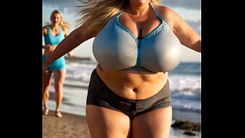 Preview 4 of Indian School Grils Xxxx Hd - BBW beach training