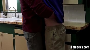 Preview 1 of Lesbian Porny - Sexy Twink Crushes On His Step DAD