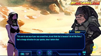 Preview 3 of Nolie Mom And Sun Sex - Ass Effect Game Recorded