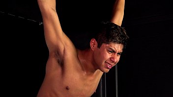 Preview 2 of Porn To Water - Uncut Latino Twink Sucked Off &amp_ Fucked By Two Hung Tops - Gay Bondage - DreamBoyBondage.com