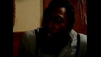 Preview 2 of Amesin Telugu - Ebony hunks working with haystack in Amish warehouse
