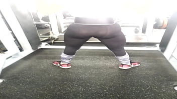 Preview 1 of Sounds Sex - REAL transparencia b. entrenando a gritos en el gym 2