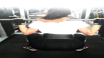 Preview 4 of Sounds Sex - REAL transparencia b. entrenando a gritos en el gym 2