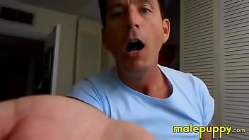 Preview 4 of Lupe Fuente Anal - You are tempted by how the giant old man Jeff Drizzle flexes his big muscle