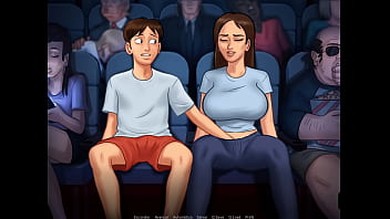 Preview 4 of Www Xxvi Video 2018 - SummerTime Saga ep 37 - Fui no Cinema com Jenny e n&atilde_o acredito no que ela Pediu