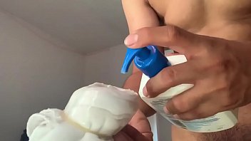 Preview 1 of Deutsche Granny Sau - Homemade fleshlight