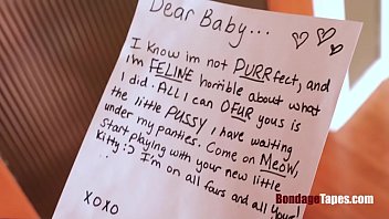 Preview 1 of X Vidio Porno Bokep - Kitty on all fours for horny STEPDADDY- Stephanie West