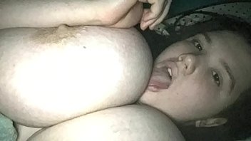 Preview 1 of Sister Sleeping Xxx Family - 18 yo BIGGEST JUGGS EVER