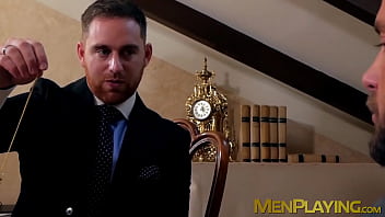 Preview 2 of Ringtones Zafar - Classy businessmen seal the deal with cock in ass