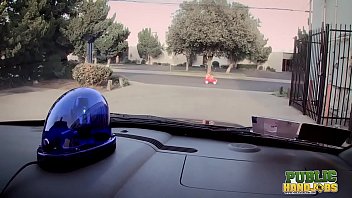 Preview 1 of Liu Yu Qi - Jessa Rhodes Strokes Cop Cock To Save Herself