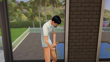 Preview 1 of Mulata Suruba4 - My step Mom Tricked Me Into A Game And She Fuck Me
